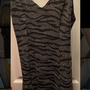 Glittery Black Dress